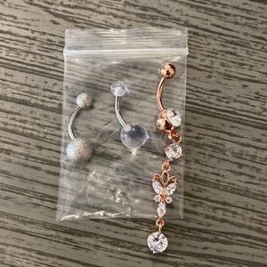 BRAND NEW BELLY RINGS